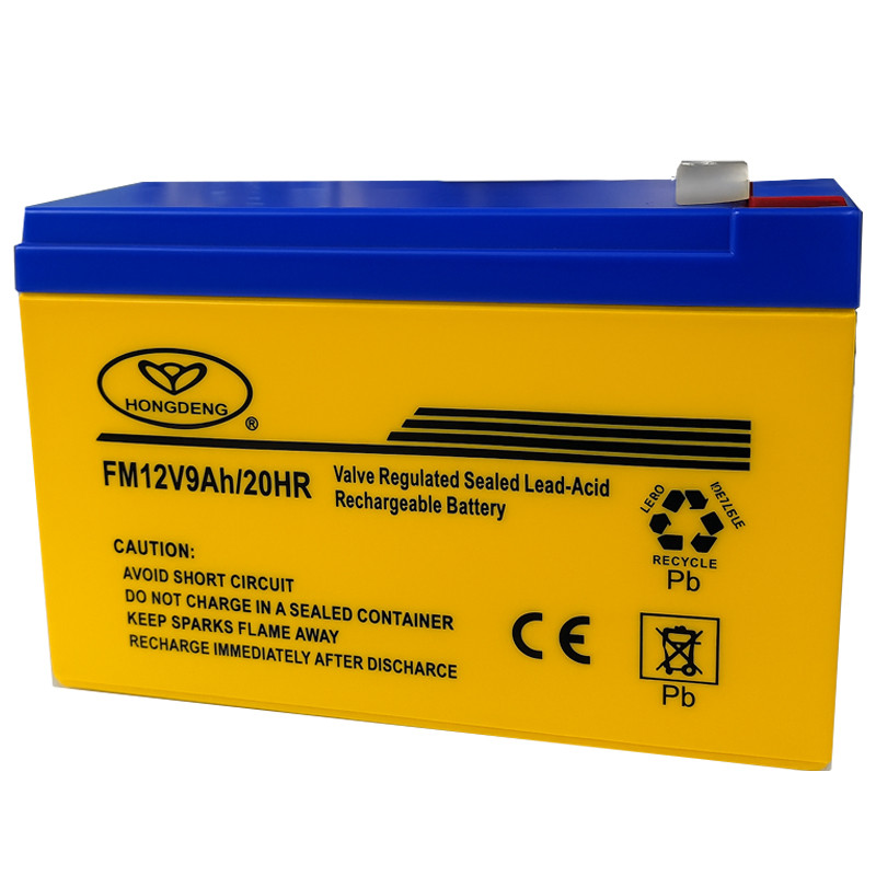 Batterie Rechargeable Hongdeng 12V9Ah/20HR Jaune en Tunisie