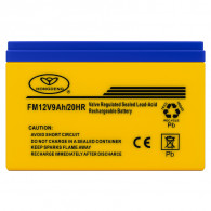 Batterie Rechargeable Hongdeng 12V9Ah/20HR Jaune