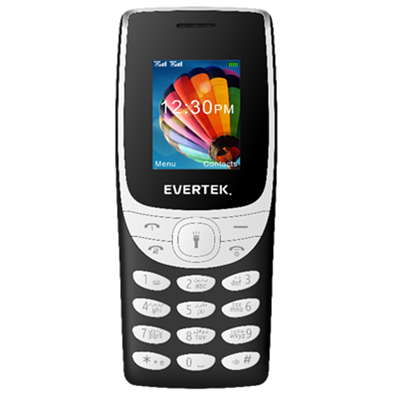 Téléphone Portable Evertek E3218 32Mo Noir en Tunisie