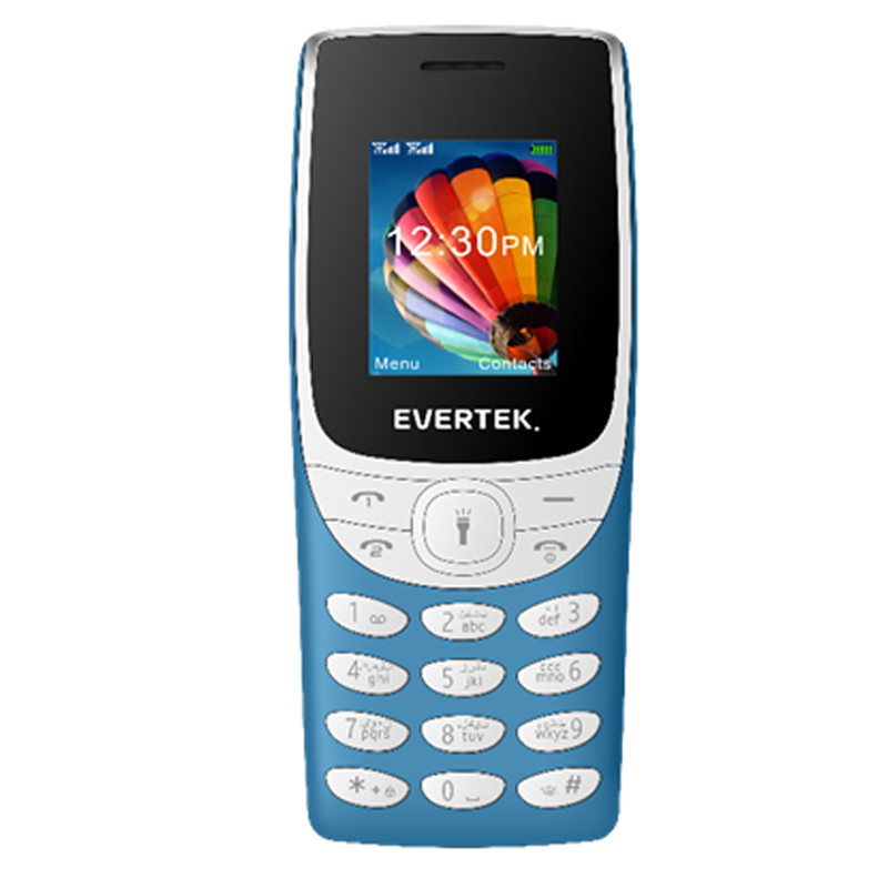 Téléphone Portable Evertek E3218 32Mo Bleu Ciel en Tunisie