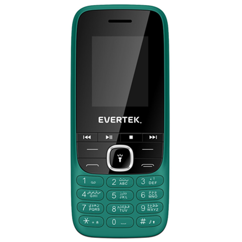Téléphone Portable Evertek EX18 24Mo Vert en Tunisie