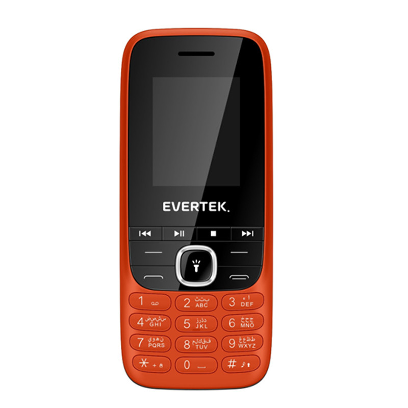 Téléphone Portable Evertek EX18 24Mo Rouge en Tunisie
