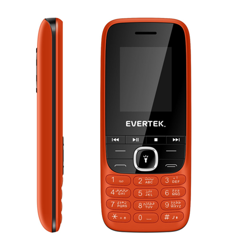 Téléphone Portable Evertek EX18 24Mo Rouge en Tunisie