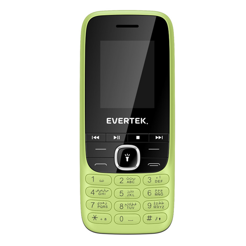 Téléphone Portable Evertek EX18 24Mo Vert en Tunisie