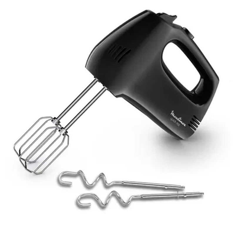 Batteur Electrique Moulinex Quick Mix HM3108B1 300W Noir en Tunisie