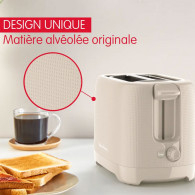 Grille Pain Moulinex Morning LT2M0B10 850W Gris Chaud en Tunisie