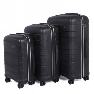 Set De 3 Valises Incassable Starbag Noir & Blanc en Tunisie