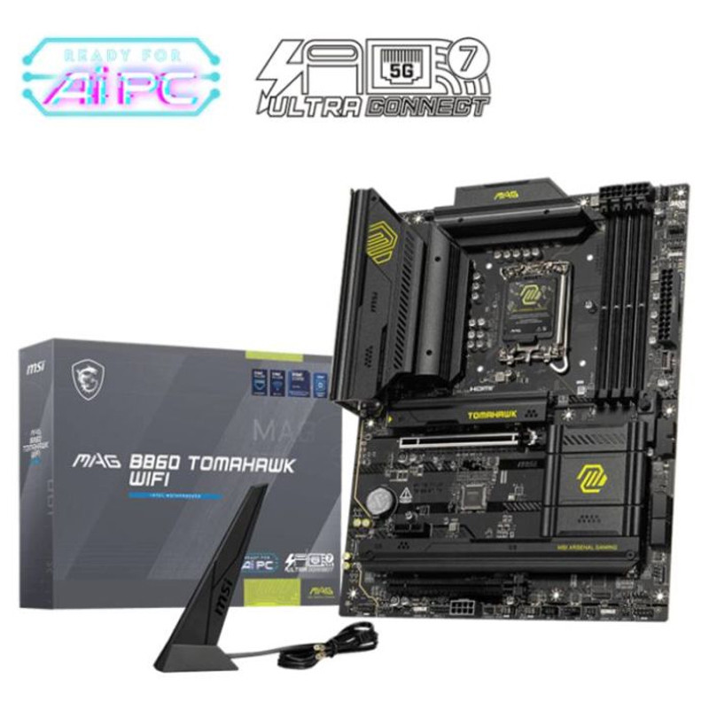 Carte Mère MSI B860M Tomahawk Wifi DDR5 LGA 1851 En Tunisie