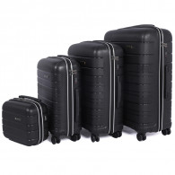 Set De 4 Valises Incassable Starbag Noir & Blanc en Tunisie