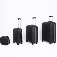 Set De 4 Valises Incassable Starbag Noir & Blanc en Tunisie