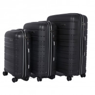 Set De 3 Valises Incassable Starbag Noir & Gris en Tunisie