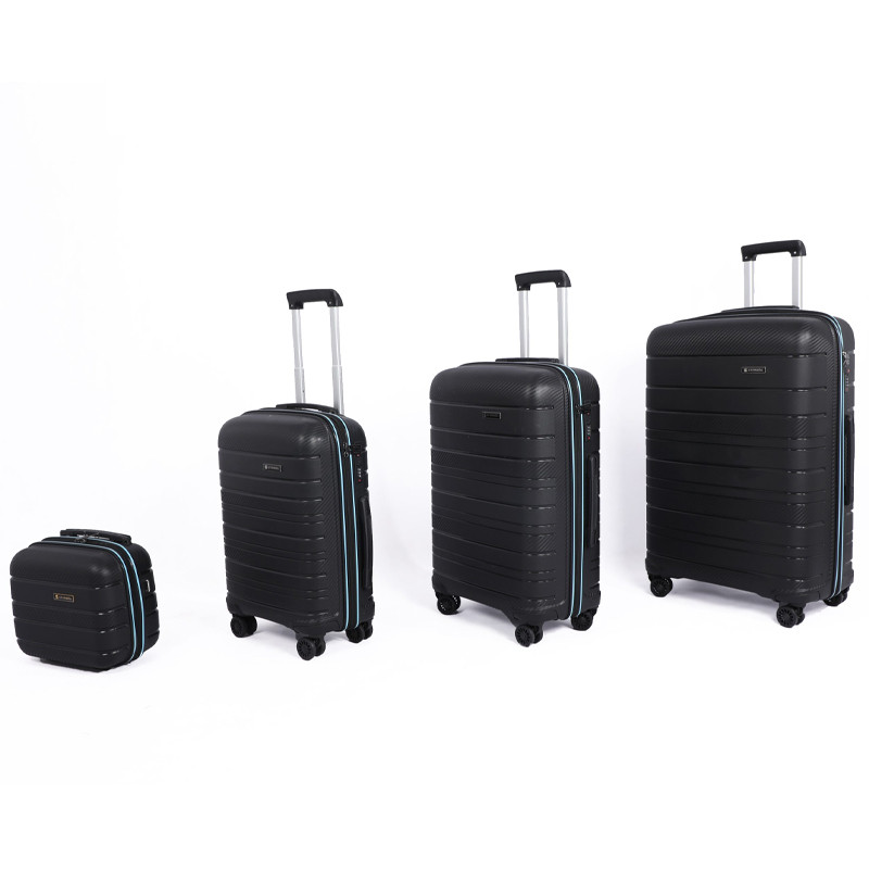 Set De 4 Valises Incassable Starbag Noir & Bleu Ciel en Tunisie