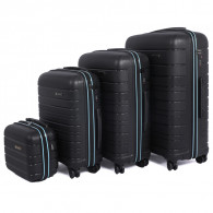 Set De 4 Valises Incassable Starbag Noir & Bleu Ciel en Tunisie