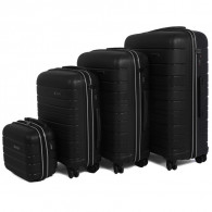 Set De 4 Valises Incassable Starbag Noir & Gris en Tunisie