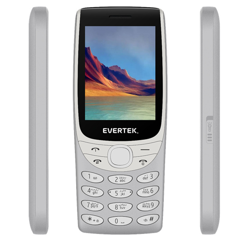 Téléphone Portable Evertek E3228 32Mo Gris en Tunisie
