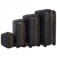 Set De 4 Valises Incassable Starbag Noir & Jaune en Tunisie