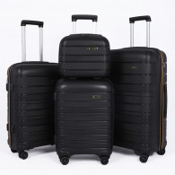 Set De 4 Valises Incassable Starbag Noir & Jaune en Tunisie