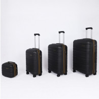 Set De 4 Valises Incassable Starbag Noir & Jaune en Tunisie