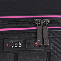 Set De 4 Valises Incassable Starbag Noir & Rose en Tunisie