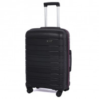 Set De 4 Valises Incassable Starbag Noir & Rose en Tunisie