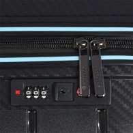 Valise Incassable Starbag Grand Modèle Noir & Bleu Ciel en Tunisie