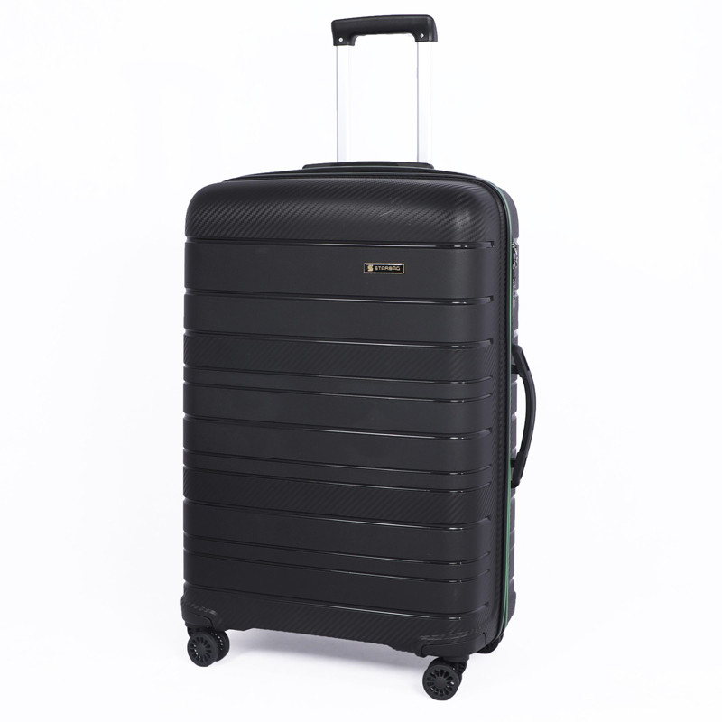 Set De 4 Valises Incassable Starbag Noir & Vert en Tunisie