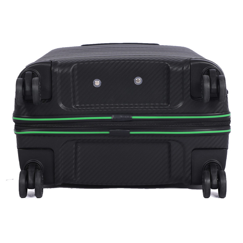 Set De 4 Valises Incassable Starbag Noir & Vert en Tunisie