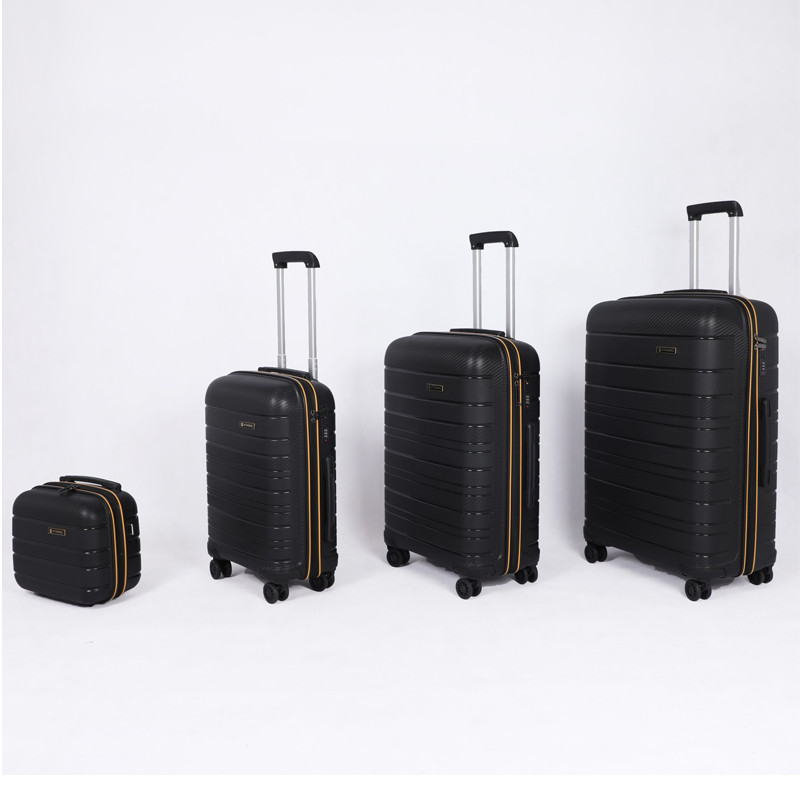 Set De 4 Valises Incassable Starbag Noir & Doré en Tunisie