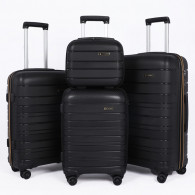 Set De 4 Valises Incassable Starbag Noir & Doré en Tunisie