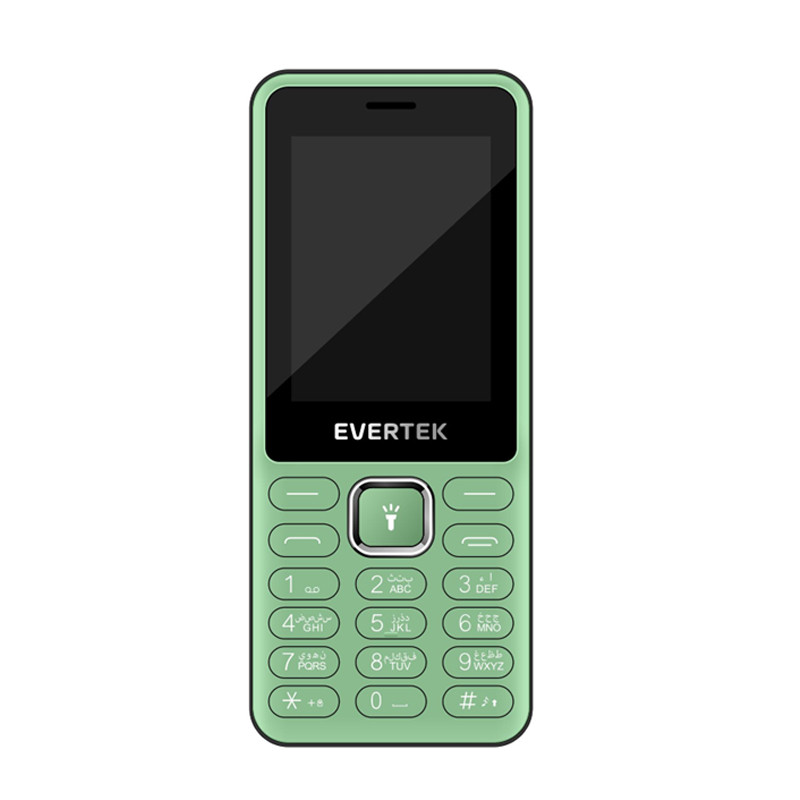 Téléphone Portable Evertek EX24 32Mo Vert en Tunisie