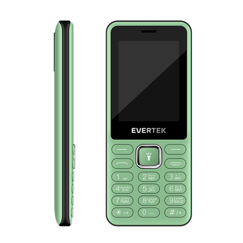 Téléphone Portable Evertek EX24 32Mo Vert en Tunisie