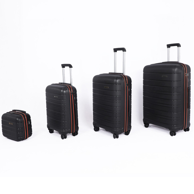 Set De 4 Valises Incassable Starbag Noir & Orangé en Tunisie
