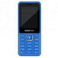 Téléphone Portable Evertek EX24 32Mo Bleu en Tunisie
