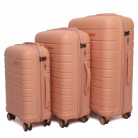 Set De 3 Valises Incassable Starbag Saumon en Tunisie