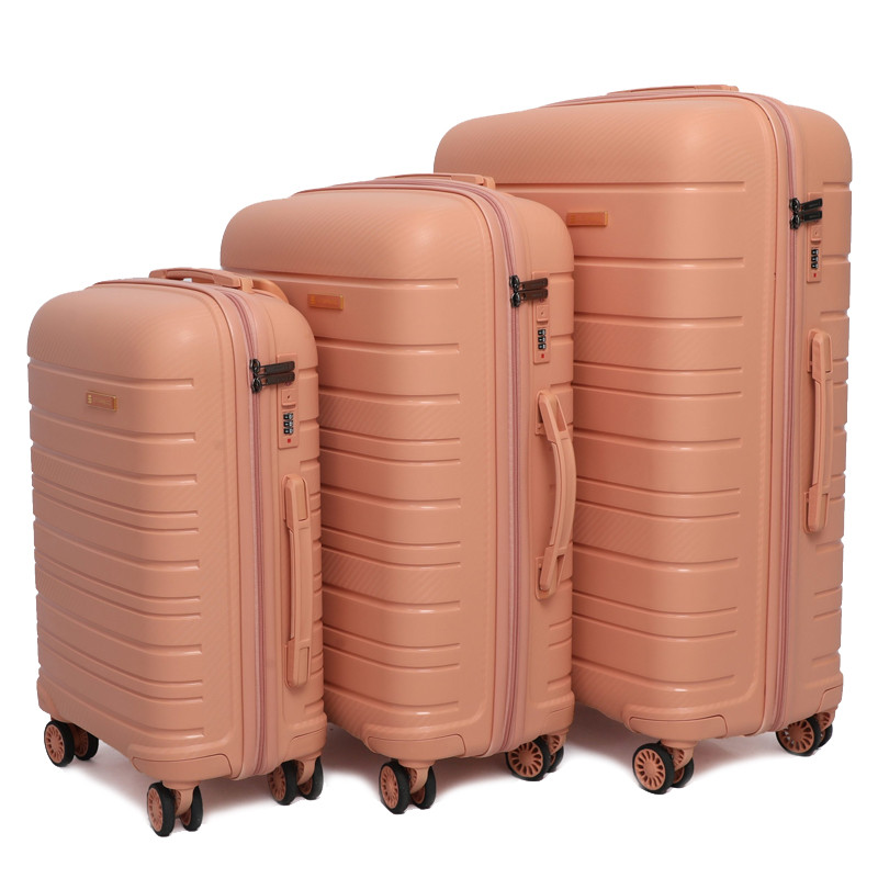 Set De 3 Valises Incassable Starbag Saumon en Tunisie