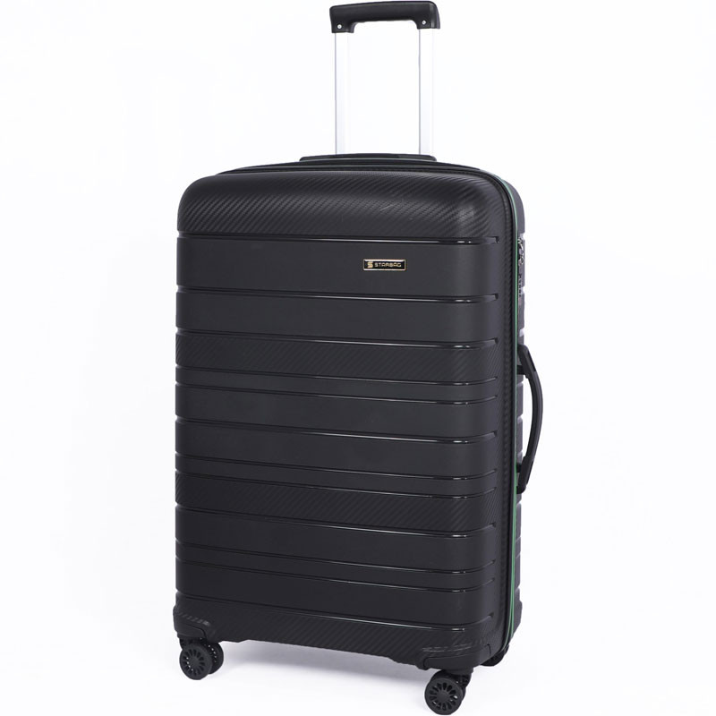 Valise Incassable Starbag Grand Modèle Noir & Vert en Tunisie