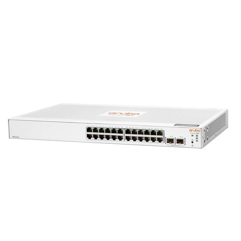 Switch De Bureau Aruba JL812A Instant On 1830 24G 2SFP 10/100/1000 Mbps Blanc en Tunisie
