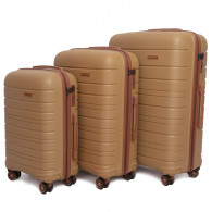 Set De 3 Valises Incassable Starbag Caramel en Tunisie