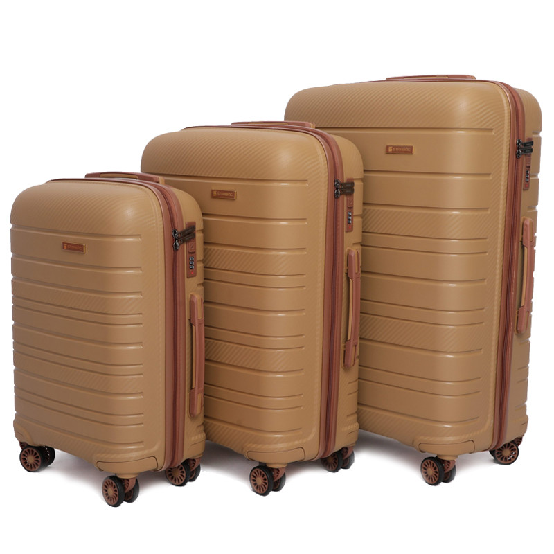 Set De 3 Valises Incassable Starbag Caramel en Tunisie