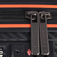 Valise Incassable Starbag Petit Modèle Noir & Orange en Tunisie