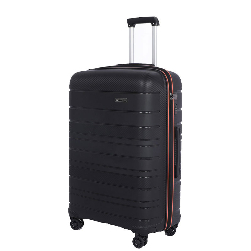 Valise Incassable Starbag Moyenne Modèle Noir & Orange en Tunisie