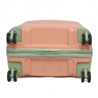 Valise Incassable Starbag Moyenne Modèle Saumon & Vert