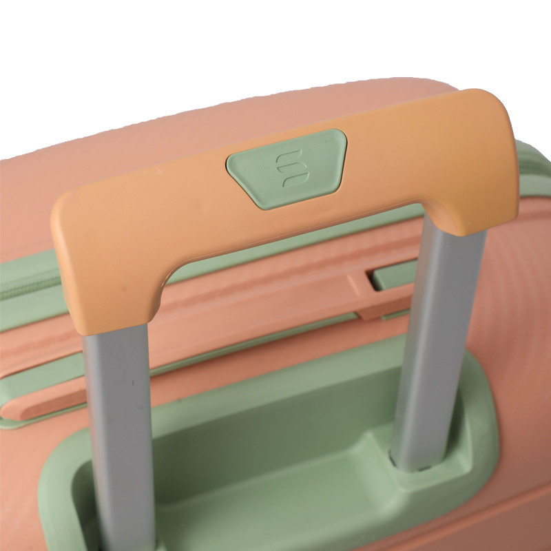 Valise Incassable Starbag Moyenne Modèle Saumon & Vert