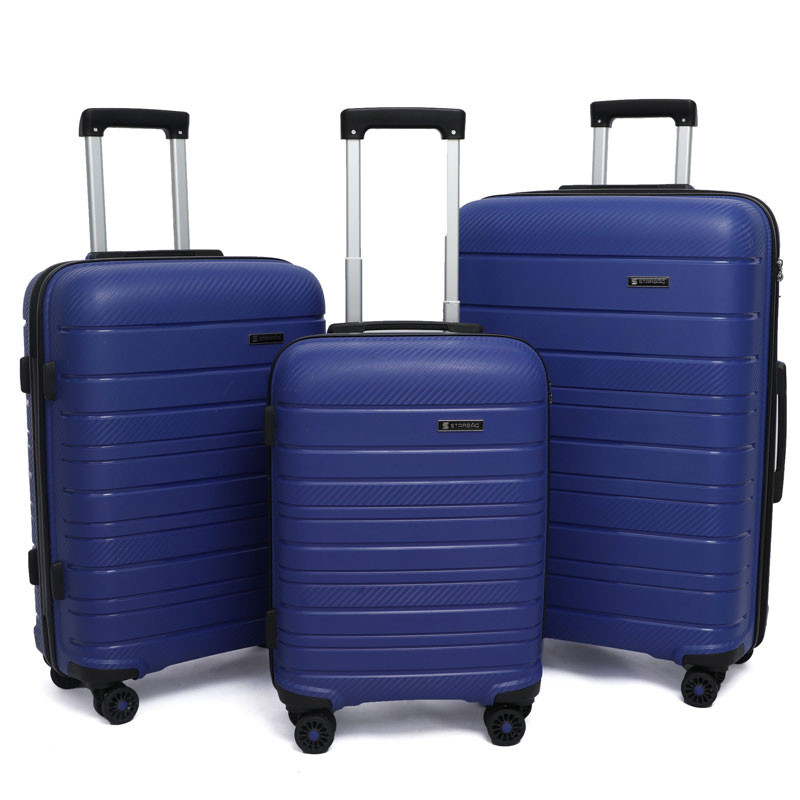 Set De 3 Valises Incassable Starbag Bleu en Tunisie