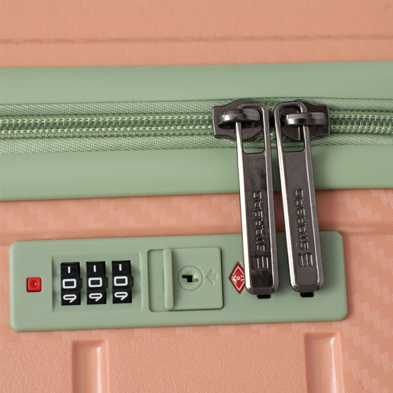 Set De 4 Valises Incassable Starbag Saumon & Vert en Tunisie