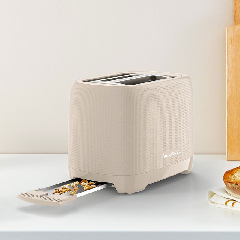 Grille Pain Moulinex Morning LT2M0B10 850W Gris Chaud en Tunisie