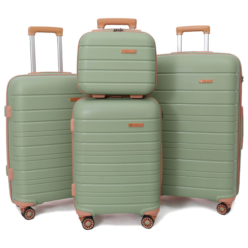 Set De 4 Valises Incassable Starbag Vert & Saumon en Tunisie