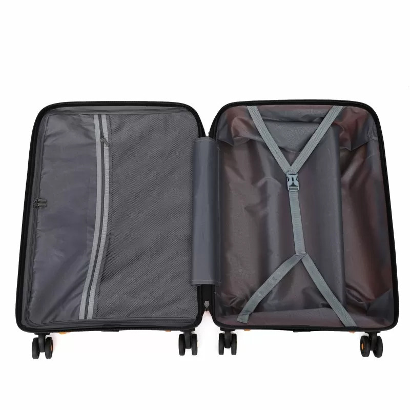 Valise Incassable Starbag Moyenne Modèle Jaune & Noir en Tunisie