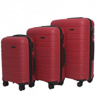 Set De 3 Valises Incassable Starbag Rouge en Tunise