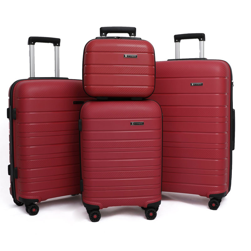 Set De 3 Valises Incassable Starbag Rouge en Tunise